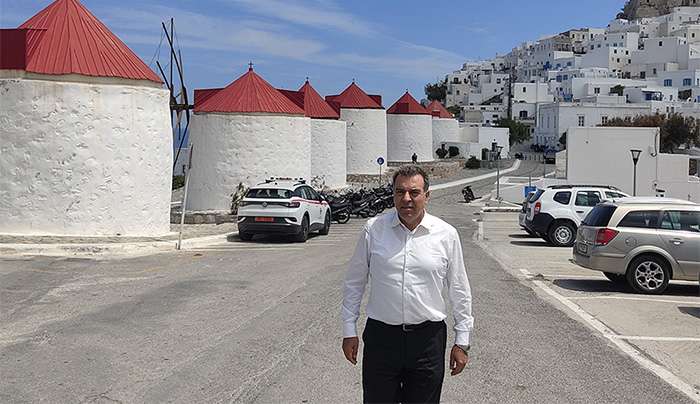 «Την ένταξη της Αστυπάλαιας στο πρόγραμμα Visa express και τη δημιουργία των αναγκαίων υποδομών στο λιμάνι του νησιού, ζητά ο Μάνος Κόνσολας»
