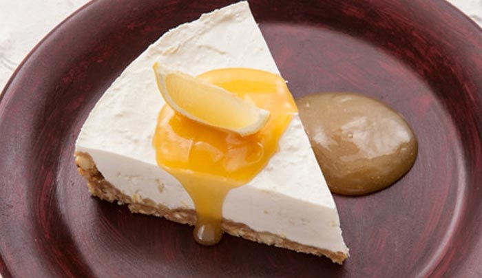 Cheesecake λεμόνι, με γιαούρτι