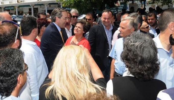 Ο Αντώνης Σαμαράς στη Ρόδο την Παρασκευή 9 Ιανουαρίου