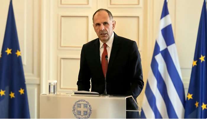 Ο Γιώργος Γεραπετρίτης  AP Photo/Thanassis Stavrakis