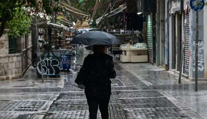 Καιρός σήμερα: Βροχές και καταιγίδες στο Ιόνιο και τα ηπειρωτικά – Στους 24 βαθμούς η θερμοκρασία στην Κρήτη