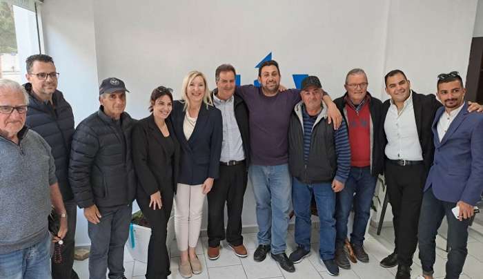 Εγκάρδια υποδοχή στην Ελευθερία Φτακλάκη επιφύλαξαν στη Λέρο