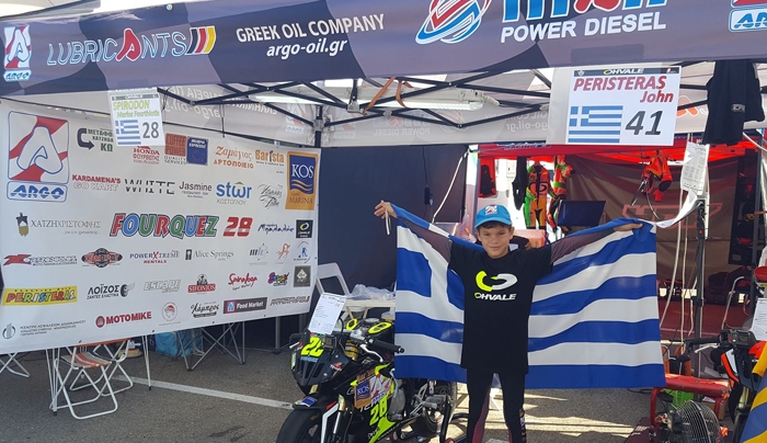 Ο FOURQUEZ28 τιμά τα ελληνικά χρώματα στον 3ο αγώνα του Ιταλικού πρωταθλήματος Civ Junior
