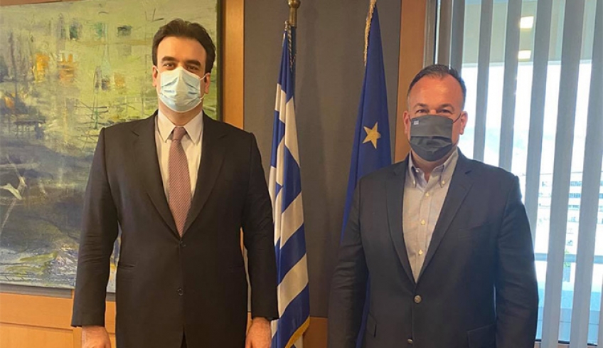 Επίσκεψη Βουλευτή Δωδ/σου Ιωάννη Παππά, στο Υπ. Ψηφιακής Διακυβέρνησης.