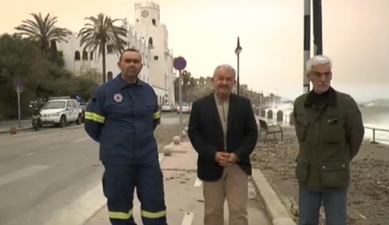 Τι άφησε πίσω της η χτεσινή πρωτοφανής θαλασσοταραχή…