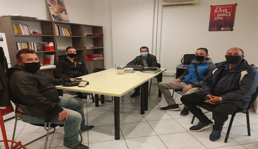 Ν. Σαντορινιός: Να μπει άμεσα τέλος στην απαξίωση των ΕΛΤΑ-Συνάντηση με εργαζομένους