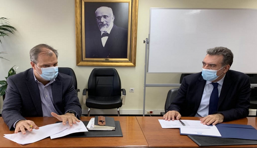 Συνάντηση του Μ. Κόνσολα με τον Διευθύνοντα Σύμβουλο της ΕΤΑΔ για την παραχώρηση στην αυτοδιοίκηση δημοσίων ακινήτων στα Δωδεκάνησα