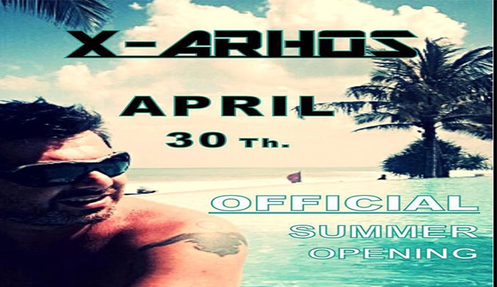 Summer Opening με τον Dj X-Arhos στο "Nova Vita"!