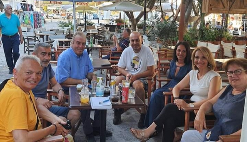 Η Μίκα Ιατρίδη στην Πάτμο: «Αισιοδοξία για μια όσο το δυνατόν θετική τουριστική περίοδο για τα νησιά μας»
