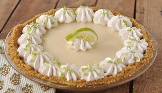Δροσερό τσιζκέικ λεμόνι (Key Lime Pie)