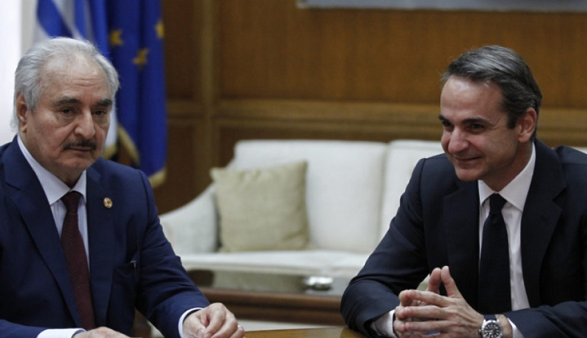 Χάφταρ σε Μητσοτάκη: Ακυρα τα μνημόνια με την Τουρκία – Τι ειπώθηκε στην συνάντηση