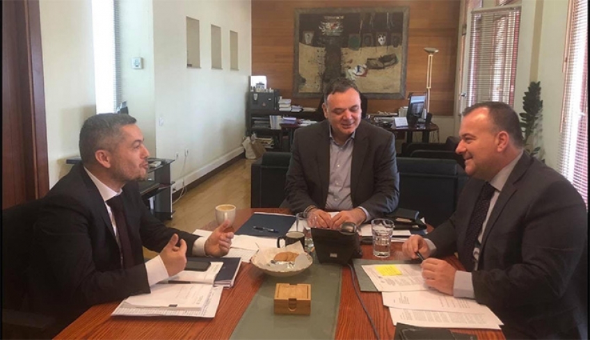 Συνάντηση εργασίας του Βουλευτή Δωδεκανήσου Ιωάννη Παππά με τον Γενικό Γραμματέα του Υπουργείου Πολιτισμού.