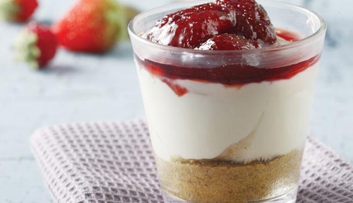 Γιαουρτογλυκό σαν Τσιζκέικ (cheesecake)