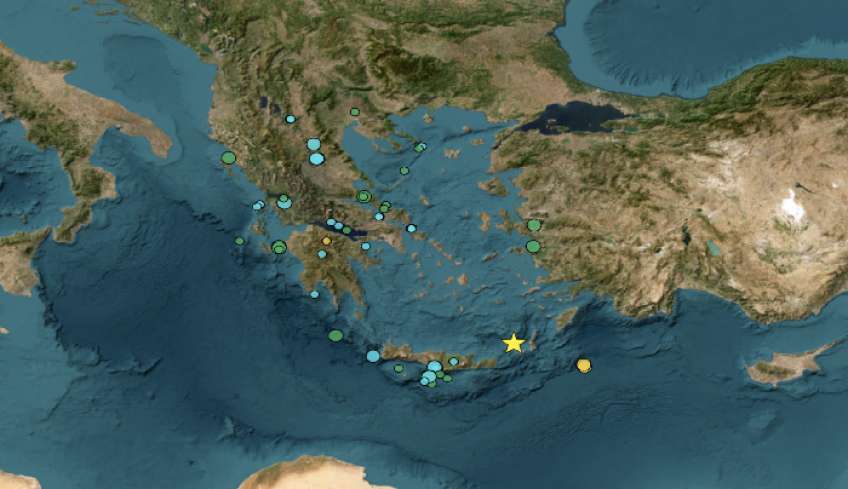Ισχυρός σεισμός 5,6 Ρίχτερ στην Κάσο