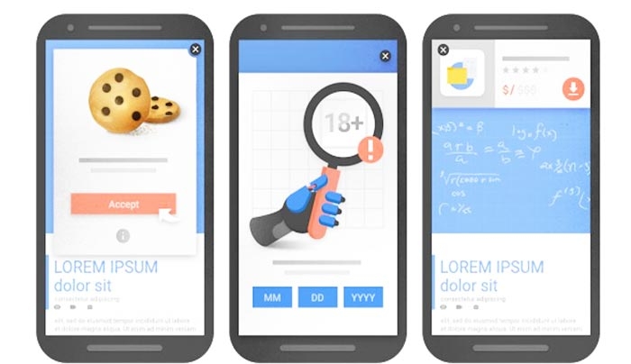 Τέλος στα ενοχλητικά popups θέλει να θέσει η Google