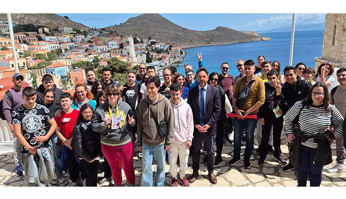 Επίσκεψη του ΕΝΙΑΙΟΥ ΕΙΔΙΚΟΥ ΕΠΑΓΓΕΛΜΑΤΙΚΟΥ ΓΥΜΝΑΣΙΟΥ-ΛΥΚΕΙΟΥ ΡΟΔΟΥ στη Χάλκη