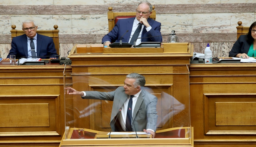 Η Ομιλία του Βασ. Υψηλάντη στην Ολομέλεια της Βουλής για την παραπομπή του Δ. Παπαγγελλόπουλου