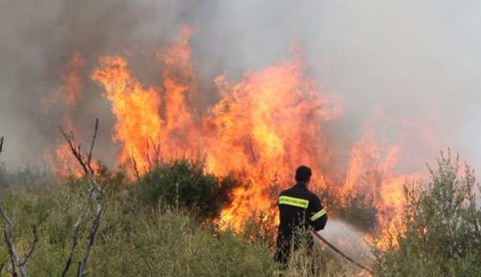 Φωτιά στον ΑΓ. Ιωάννη στην Κέφαλο
