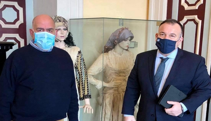 Συνάντηση του Επάρχου Κω Ι. Καμπανή με τον Βουλευτή κ. Ιωάννη Παππά