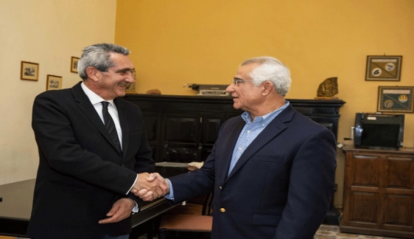 Με τον Καλύμνιο δήμαρχο του Τάρπον Σπρινγκς συναντήθηκε ο Περιφερειάρχης