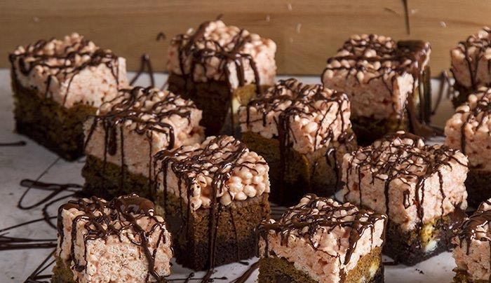 Μπάρες με marshmallow και δημητριακά