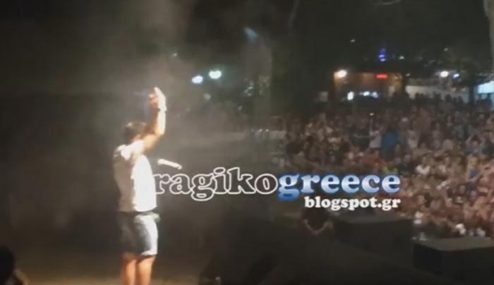 Θεούλης! Έκανε πρόταση γάμου από τη σκηνή του River Party και αποθεώθηκε (Βίντεο)