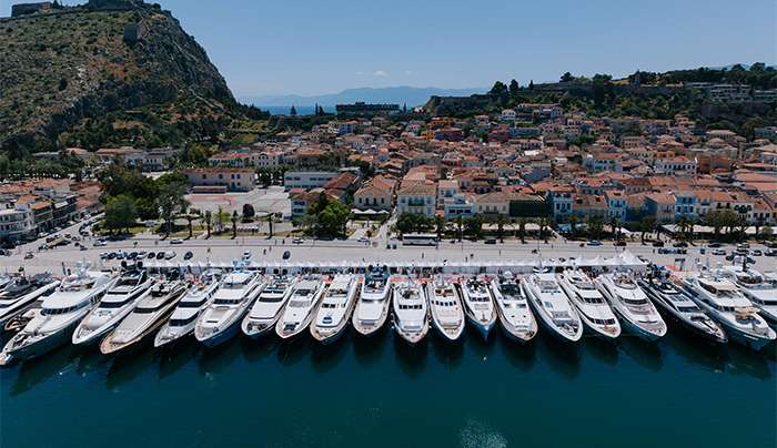 Με αριθμό ρεκορ 115 εγγραφών yachts ξεκίνησε το 10ο επετειακό Mediterranean Yacht Show στο Ναύπλιο