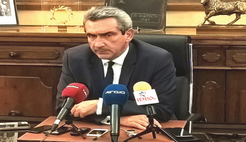 Γ. Xατζημάρκος: “Η Περιφέρεια έχει καθαρό μέτωπο και πολιτικά και ηθικά”