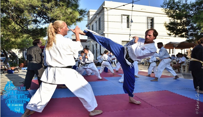 Ο Απόστολος Παπανικολάου από την Κω στο 2ο Geobukan Tour &amp; Training Martial Art Camp που πραγματοποιήθηκε στα Κύθηρα 27-31 Αυγούστου!
