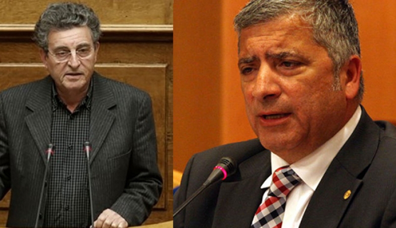 Σύγκρουση Καματερού -  Πατούλη στη Βουλή