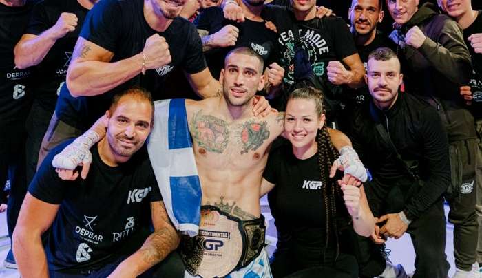 Νίκος Παπανικολάου, ο θριαμβευτής του GLORY Rivals στο Fightsports: «Ως Έλληνες είμαστε λαός μαχητών»