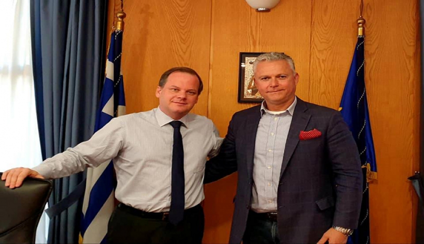Συνάντηση του Δημάρχου Λειψών με την ηγεσία του Υπ. Υποδομών για την ώθηση στην ανάπτυξη μικρών Δήμων
