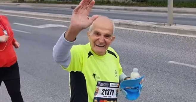 Ημιμαραθώνιος 2024: 88 χρονών ο γηραιότερος δρομέας στη διαδρομή Καλαμπάκα – Τρίκαλα