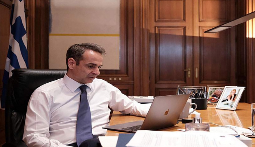 Μητσοτάκης σε Ύπατη Αρμοστή ΟΗΕ: Να στηρίξει η ΕΕ το πρόγραμμα μετεγκατάστασης προσφύγων