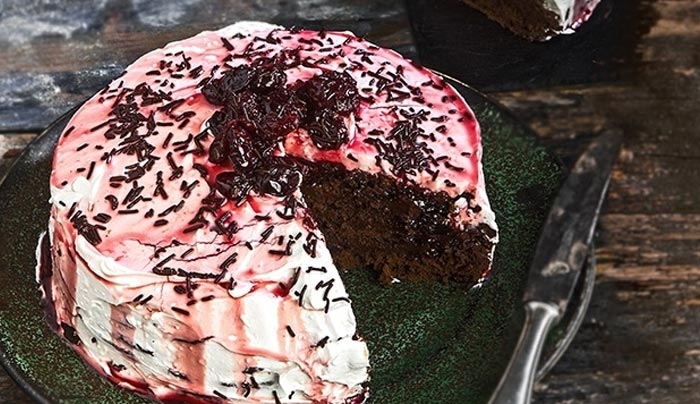Black Forest νηστίσιμη τούρτα