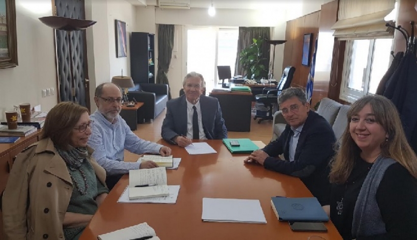 Κτηματολόγιο Ρόδου, Κω – Λέρου (πρόσληψη μηχανικού). Καματερός με τον Υφυπουργό ΥΠΕΝ κ. Γιώργο Δημαρά