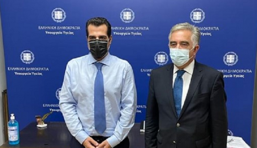Βασίλης Υψηλάντης με Υπ. Υγείας Θ. Πλεύρη: Λύσεις στα προβλήματα των δομών υγείας στα Δωδεκάνησα – Νοσοκομείο Κω