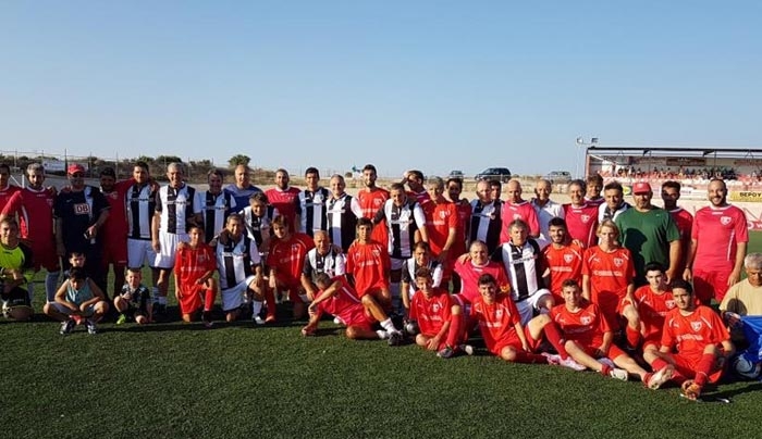 Δείτε φωτο από τον φιλανθρωπικό αγώνα παλαίμαχων Αντίμαχου και ΠΑΟΚ