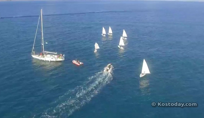 ΔΕΙΤΕ ΒΙΝΤΕΟ από το σημερινό Διασυλλογικό Ιστιοπλοϊκό Αγώνα Τριγώνου