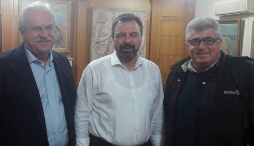 Συνάντηση Φ. Ζαννετίδη με τον υπ. Αγροτικής Ανάπτυξης Σ. Αραχωβίτη για θέματα πρωτογενούς τομέα των νησιών της ΠΝΑΙ