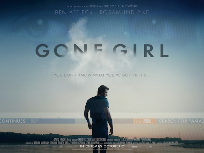 Από τις 09/10 μέχρι 15/10 Ο Ben Affleck "Το Κορίτσι που Εξαφανίστηκε" στον Κινηματογράφο Ορφέας