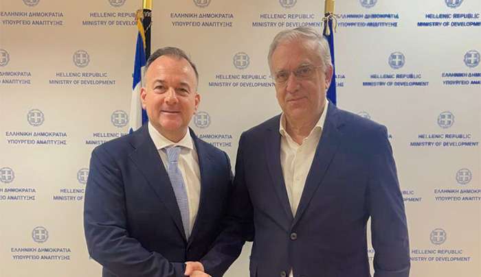 Γιάννης Παππάς: Συνάντηση εργασίας με τον Υπουργό Ανάπτυξης κ. Τάκη Θεοδωρικάκο για θέματα της Δωδεκανήσου.
