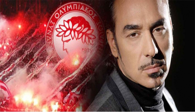 Ο Νότης Σφακιανάκης τραγουδά το νέο ύμνο του Ολυμπιακού!