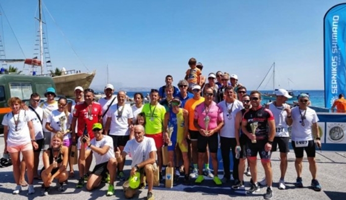 Mε επιτυχία ολοκληρώθηκε το KEFALOS 3ATHLON SPRINT 2018