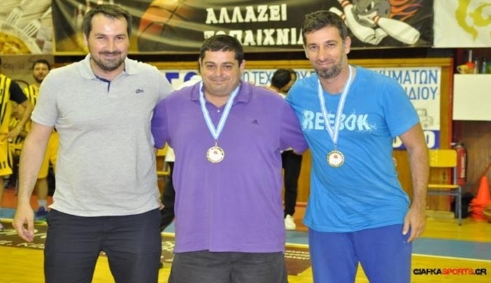 "Ευχαριστώ" απ΄τον Νίκο Χατζηδιαμαντή για το ερασιτεχνικό πρωτάθλημα μπάσκετ
