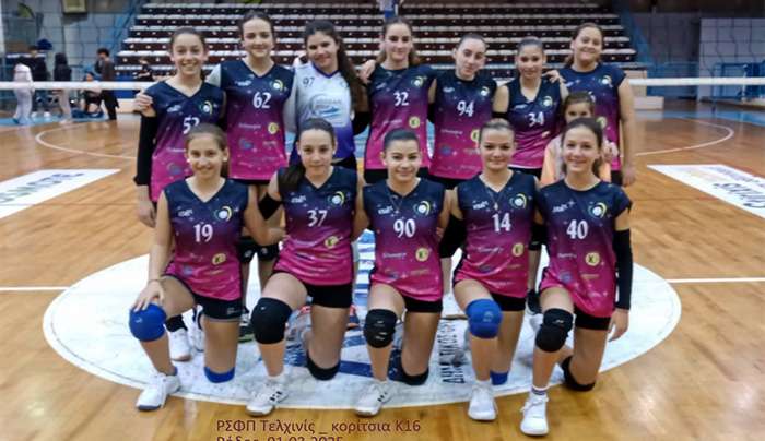 ΡΣΦΠ Τελχινίς: Ζευγάρωσαν τις νίκες τους οι κορασίδες 1.