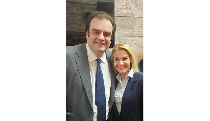 Μίκα Ιατρίδη: «Θερμά συγχαρητήρια στον Κυριάκο Πιερρακάκη. Η εκλογή του ως Πρόεδρος του Eurogroup ξεκάθαρο μήνυμα μιας ισχυρής Ελλάδας!»
