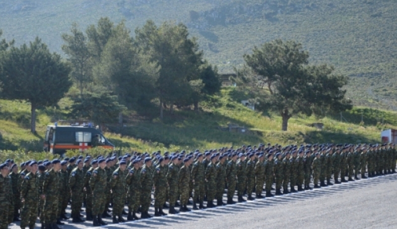 Τελετή ορκωμοσίας νεοσύλλεκτων οπλιτών της 2018 Β΄ ΕΣΣΟ στο Στρατόπεδο «ΚΩΝ/ΝΟΥ ΙΑ ΠΑΛΑΙΟΛΟΓΟΥ»(βίντεο)