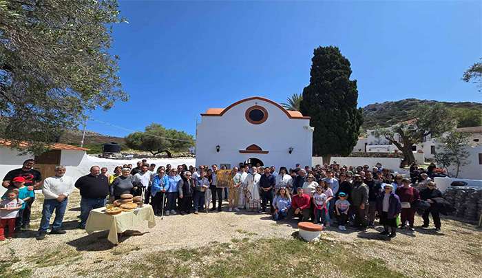 Πανηγυρικός εορτασμός του Αγίου Γεωργίου στην Αλιμιά