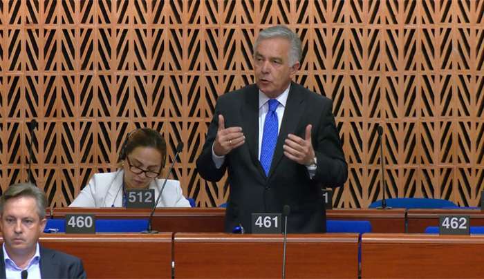 Ράπισμα του Βασίλη Α. Υψηλάντη κατά των μεθοδεύσεων της Τουρκίας για τη «Γαλάζια Πατρίδα» και την Κύπρο  στο Συμβούλιο της Ευρώπης